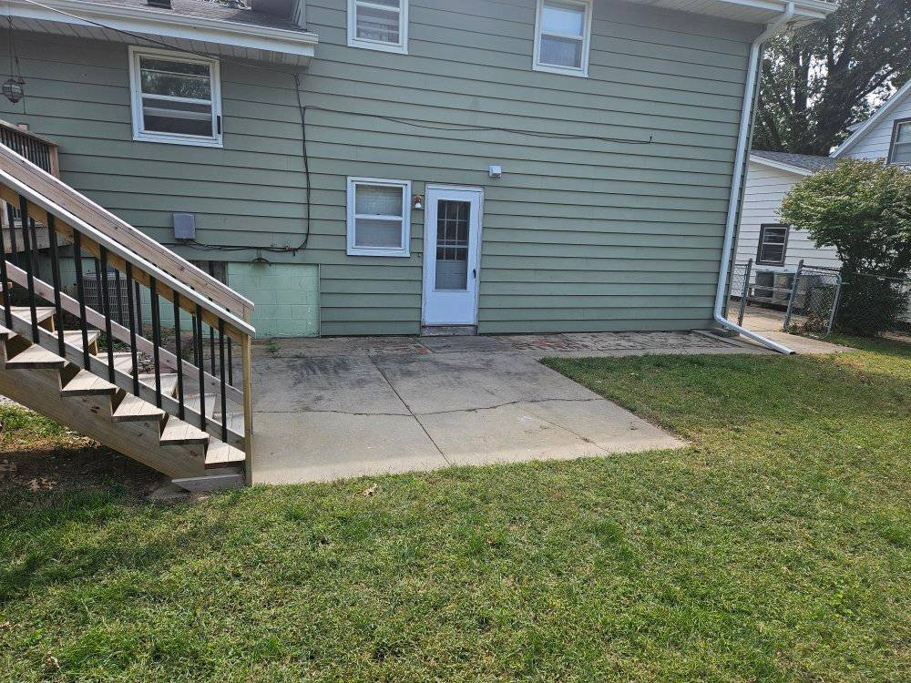 Professional landscaping project